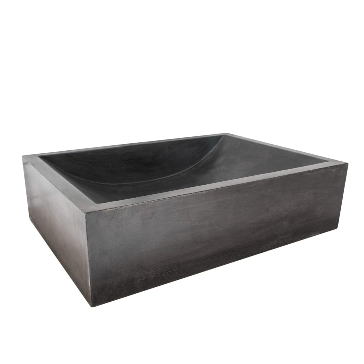 BARCLAY Barclay 5-321CTB Rectangular Above Counter Basin Black Terrazzo