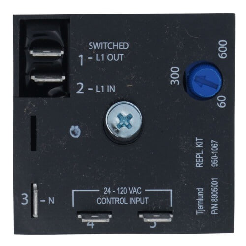 TJERNLUND TJERNLUND 950-1067 Timer Relay Adjustable 1 to 10 Minutes