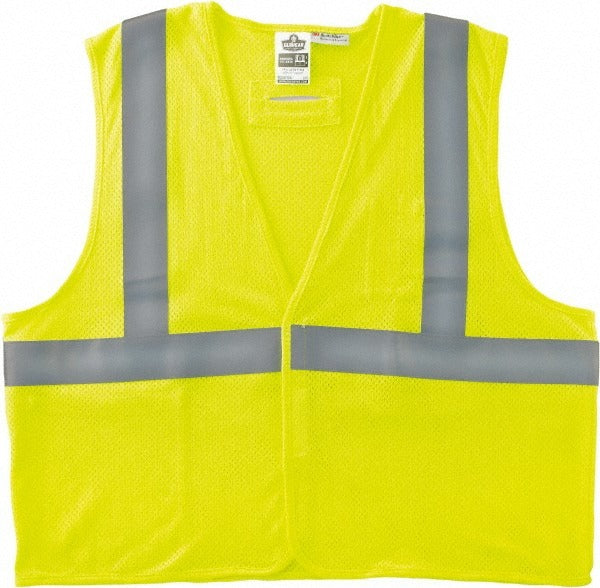 ERGODYNE Ergodyne 21495 High Visibility Safety Vest Class 2 Lime
