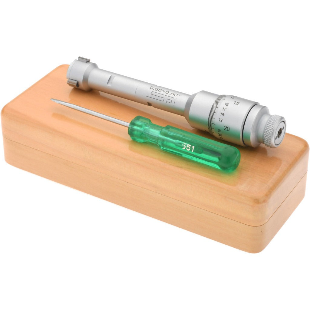 SPIROTHERM Spi 10-722-7 Mechanical Hole Micrometer 0.8 Inch Range