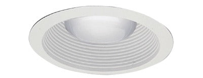 COOPER LIGHTING SOLUTIONS Cooper Lighting RE-6125WB 6 Inch White Metal Baffle Trim