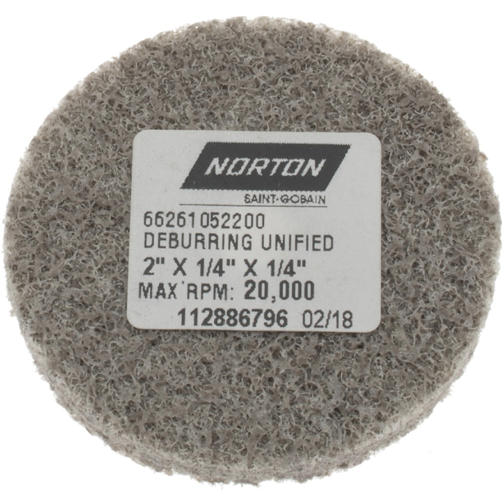 NORTON Norton 66261052200 Aluminum Oxide Deburring Wheel 2 in