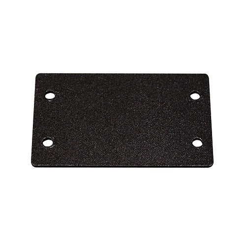 WIREMOLD Wiremold / Legrand AV9004BK Blank Plate Double Gang
