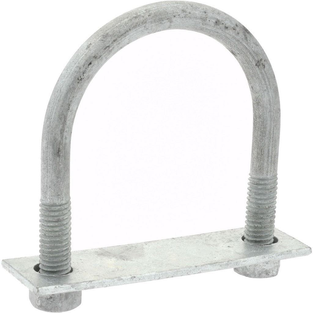 GIBRALTAR Gibraltar GIB53689 Round U-bolt 3/8-16 Unc 2 Inch Pipe