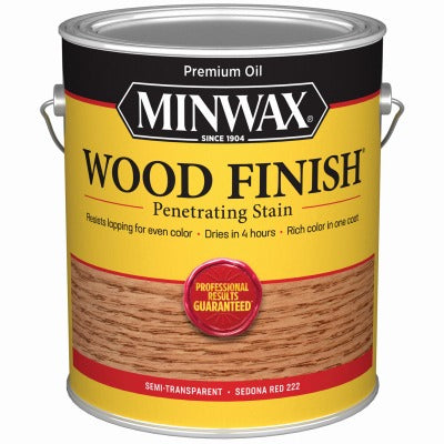 MINWAX Minwax 71086 Sedona Red Wood Finish Gallon 250 Voc