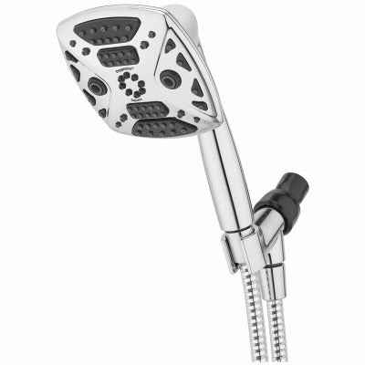 OXYGENICS Oxygenics 94177 Square Hand Shower Head 1.8 Gpm Chrome
