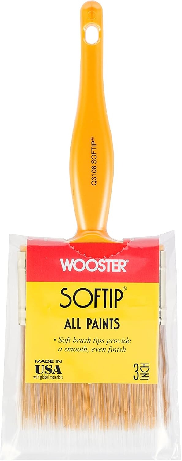 WOOSTER Wooster Q3108-3 Softip synthetic blend paintbrush 3-inch (Each)
