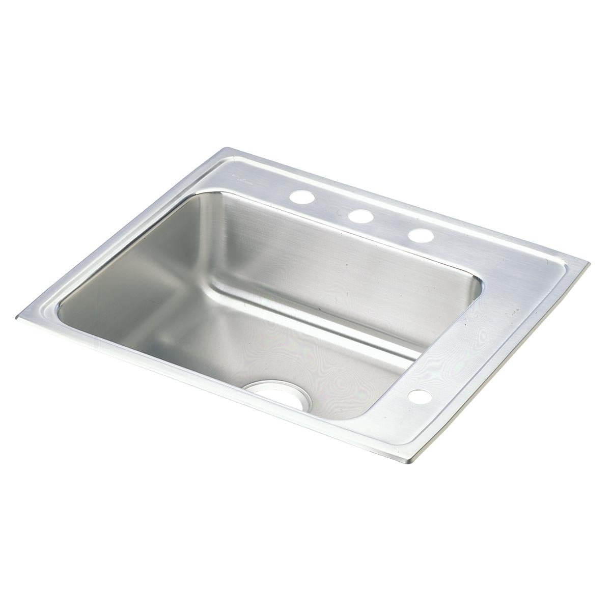 BSC PREFERRED Bsc Preferred DRKAD252260R3 Drop-in Sink 18 Gauge Stainless