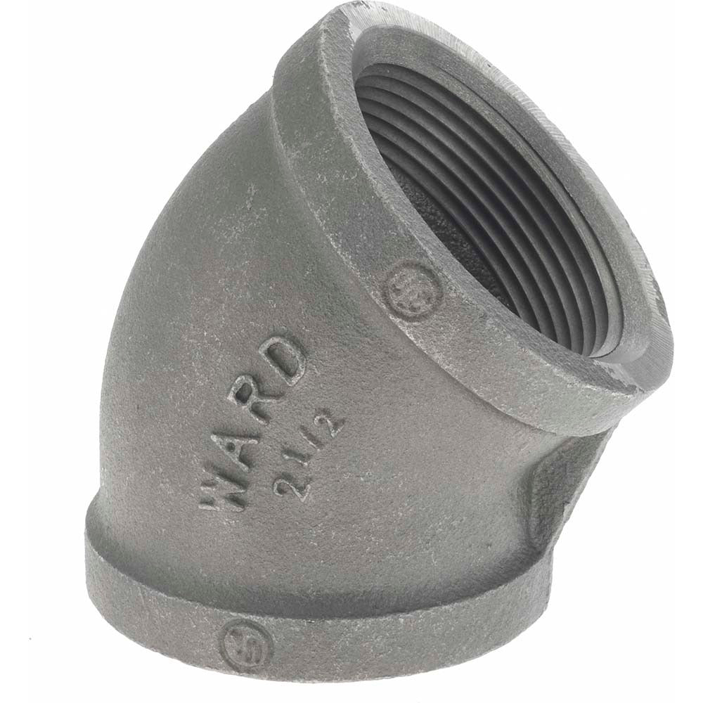 VALUE COLLECTION Value Collection B120 65 Black 45 Elbow 2-1/2 in Threaded