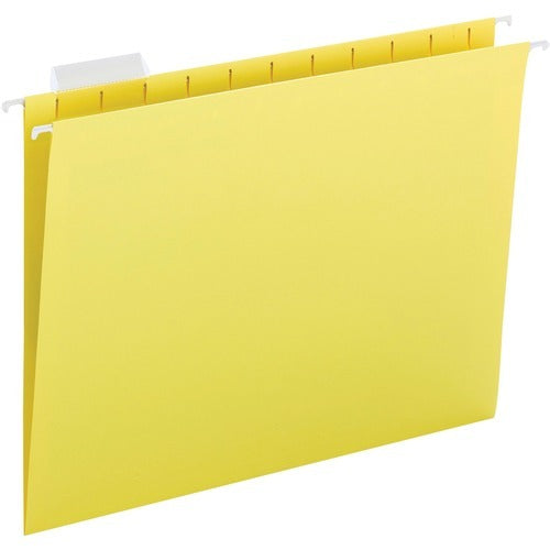 BUSINESS SOURCE Business Source BSN03177 Hanging File Folders Yellow Box 25