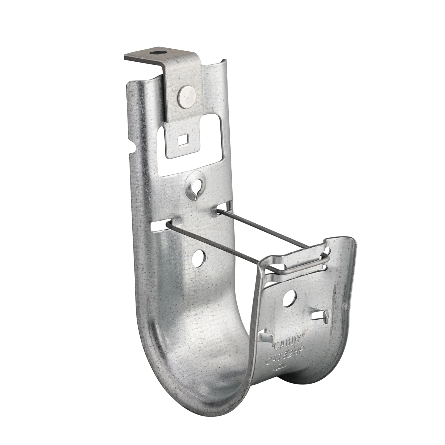 NVENT NVENT CAT16HPAB CADDY Cat HP J-Hook with Angle Bracket 1 inches Diameter 1/4 inches Hole