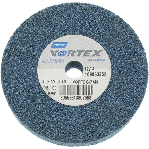 NORTON Norton 66261080266 Deburring Wheel 3 in Aluminum Oxide