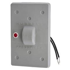 Hubbell Wiring Device-Kellems HBL1785 Gray Neoprene Weatherproof Plate