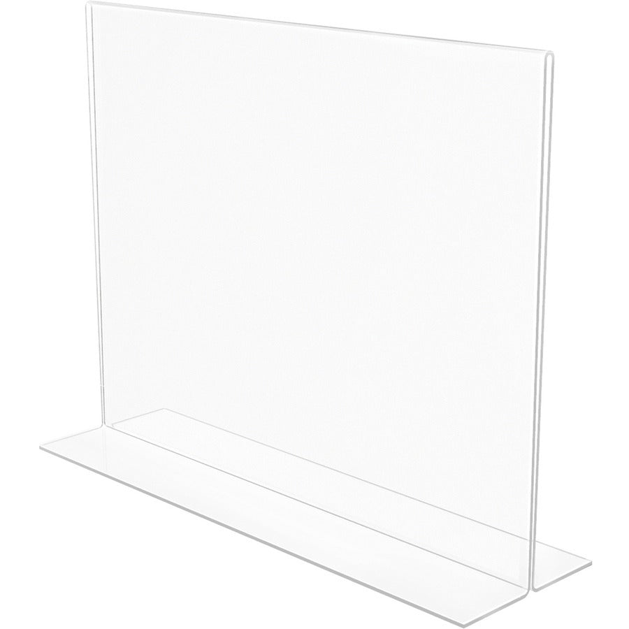 DEFLECTO Deflecto DEF879301 Anti-Glare Double-Sided Sign Holder (11 in x 7.5 in / Pack of 1)