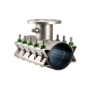 JCM INDUSTRIES Jcm Industries 432-0690X4 Tap Sleeve Pipe Saddle 6 in 4 in