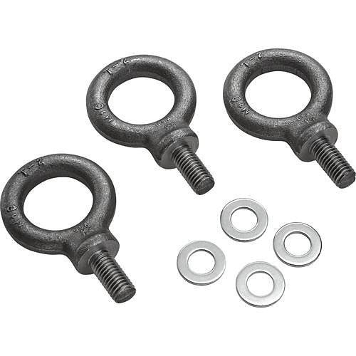 BOSCH AUDIO Bosch Audio F.01U.327.889 Forged M10 Eye Bolt 3 Pack