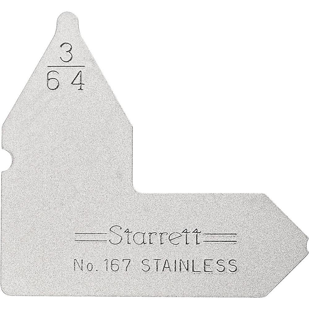 STARRETT Starrett 50623 Radius Gage 3/64 Inch Leaf