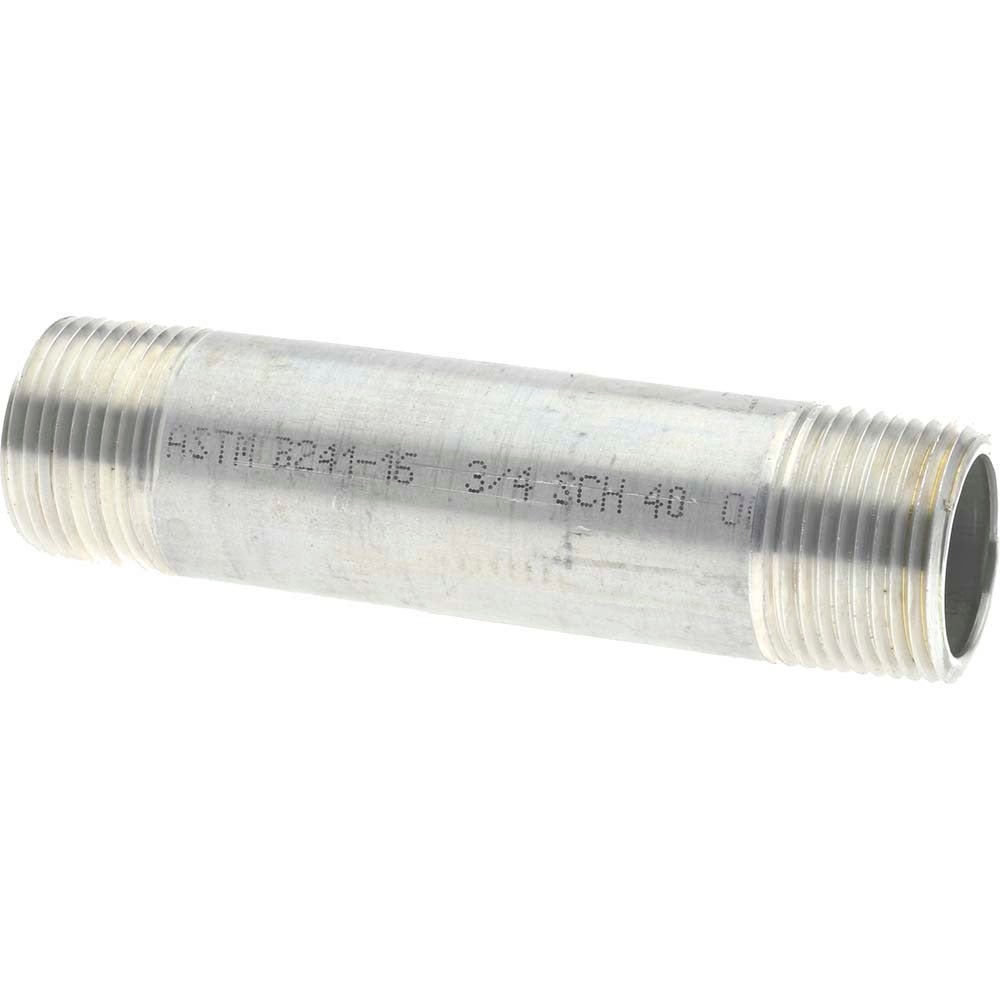 MERIT BRASS Merit Brass 8012-400 Aluminum Pipe Nipple Sch 40