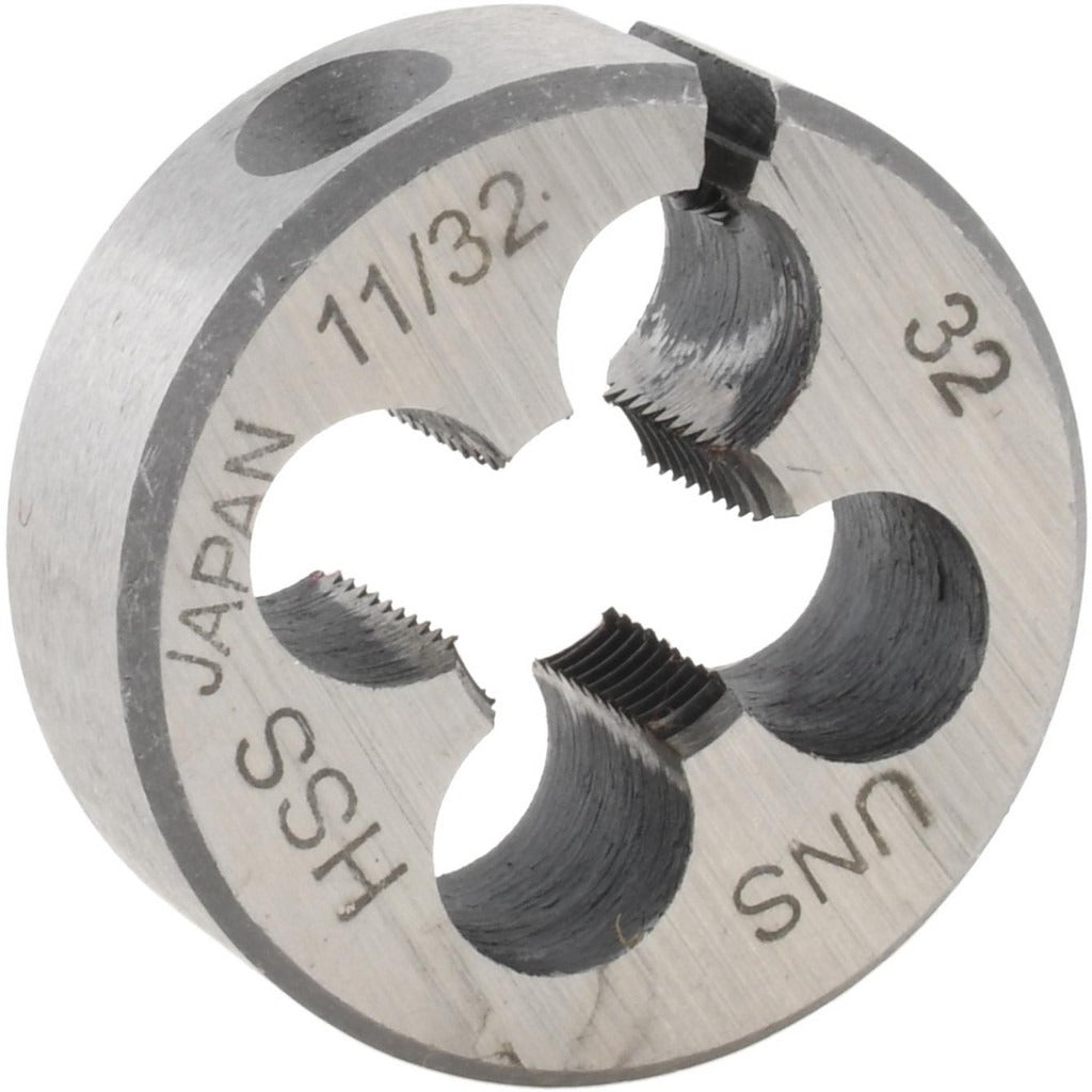 VALUE COLLECTION Value Collection 84032126 Round Die 11/32-32 1 in Od Hss