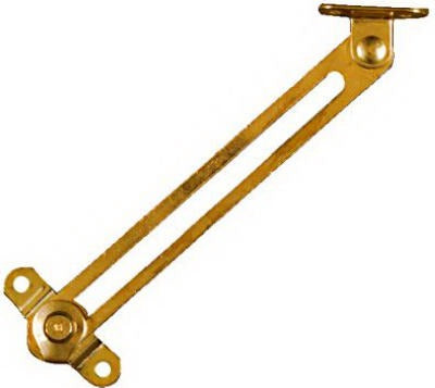 NATIONAL HARDWARE National Mfg N208-637 Lid Support 5.75 in Bright Brass