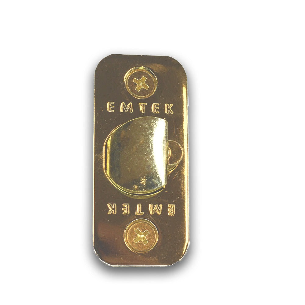 EMTEK Emtek LC4-DLB275R-US3 Deadlatch 2.75 in Backset Polished Brass