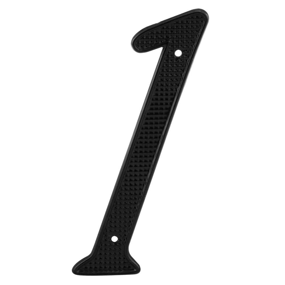 PRIME-LINE Prime-Line MP4111 4 in. House Number 1 Diecast (2 Pack)