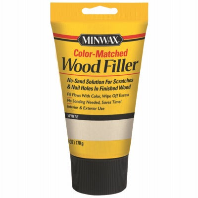 MINWAX Minwax 448540000 Stainable Wood Filler 6 Oz White