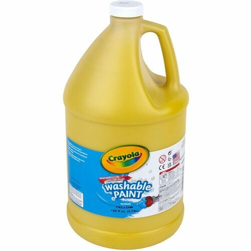 CRAYOLA Crayola CYO542128034 Washable Paint Yellow 128 Oz