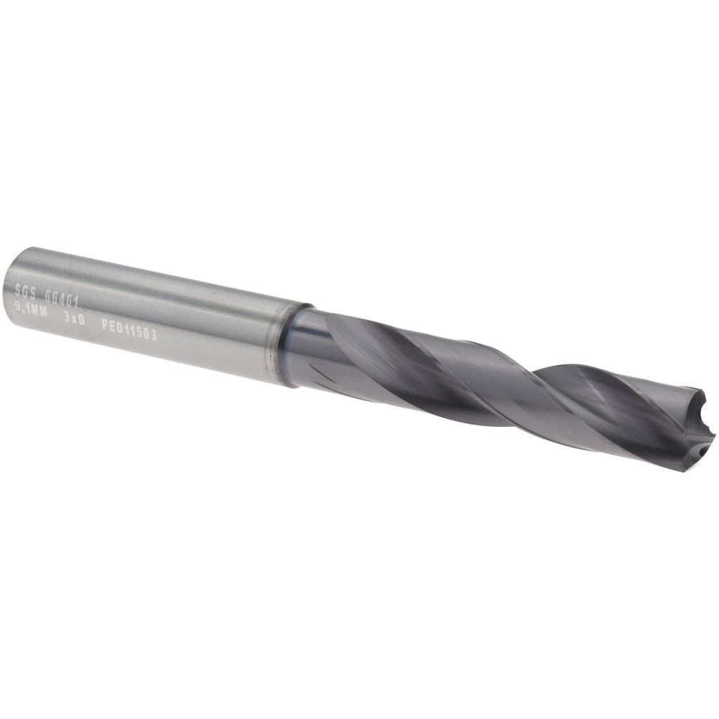 KYOCERA SGS PRECISION TOOLS Sgs 66461 Screw Machine Drill Bit 21/64 in Solid Carbide