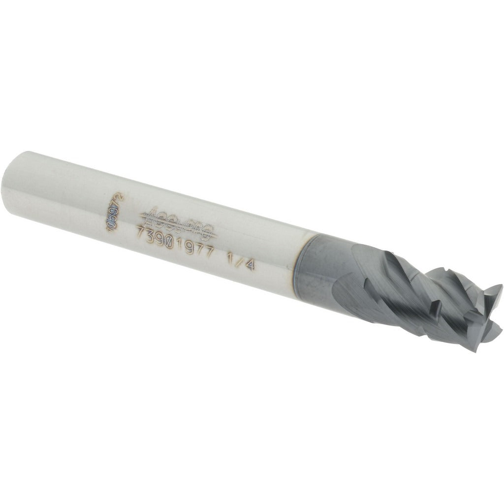 ACCUPRO Accupro 12184981 Square End Mill 4-flute Altin Carbide