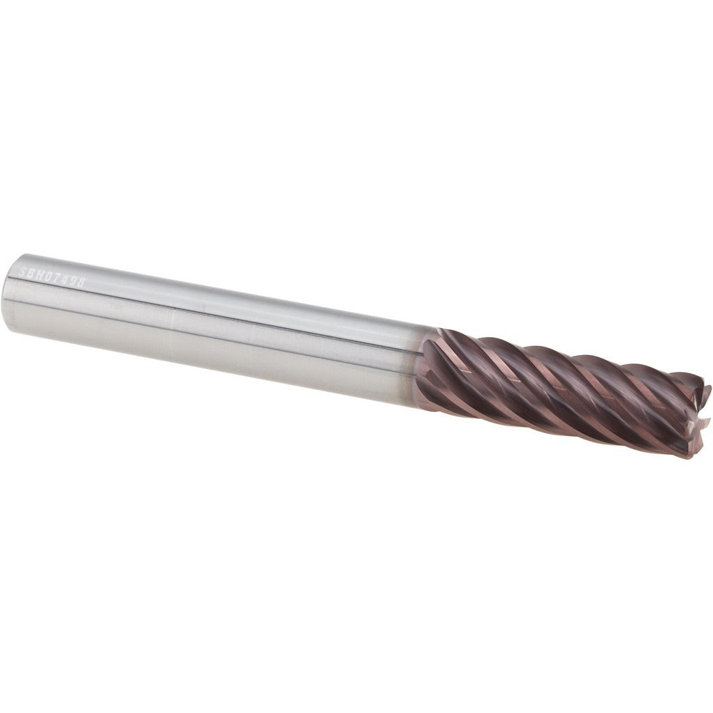 KYOCERA SGS PRECISION TOOLS Sgs 77157 Corner Radius End Mill 3/8 in 7 Flute Carbide