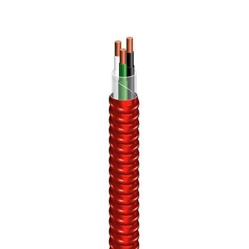 SOUTHWIRE Genesis Cable 55468903 16/4 Sol Thhn Mc Cable Red 1000 Ft