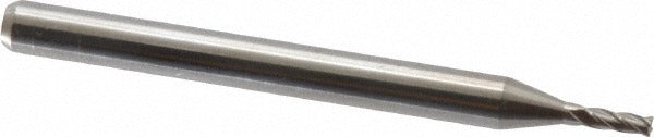 KYOCERA SGS PRECISION TOOLS Sgs 00559 Square End Mill 3/64 in 4 Flute Solid Carbide
