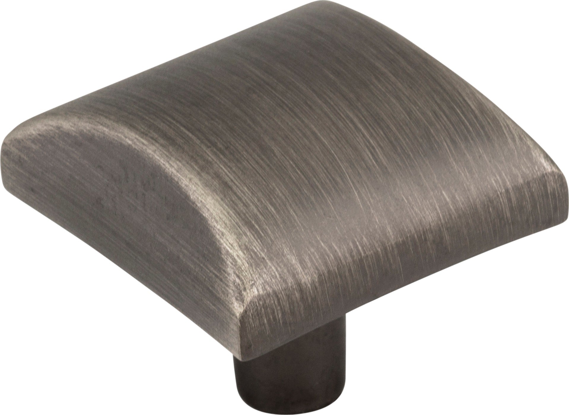 ELEMENTS Elements 525BNBDL Square Cabinet Knob Brushed Pewter