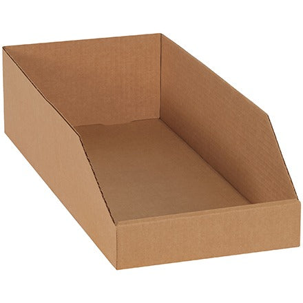 BSC PREFERRED Bsc Preferred BINMT1224K Kraft Parts Bin 50 Pack