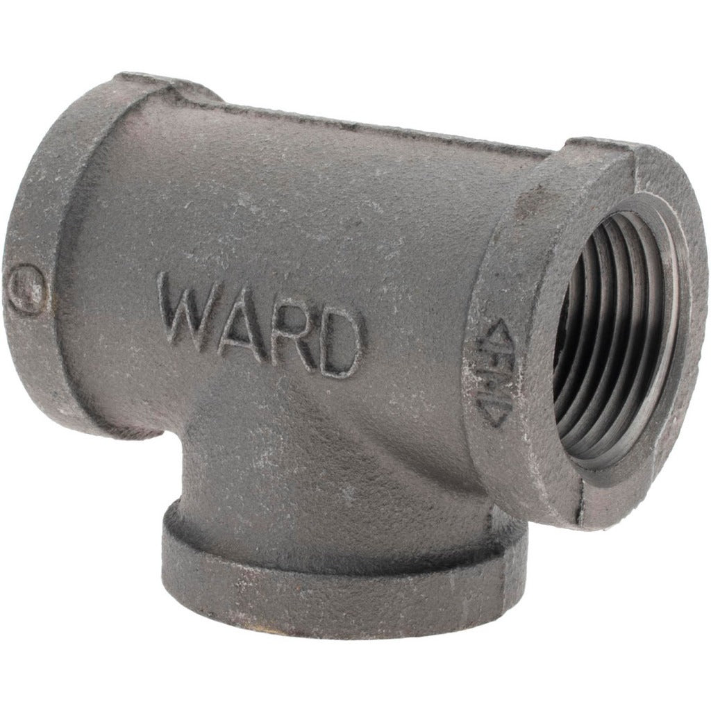 VALUE COLLECTION Value Collection MDB130 25-5 Black Iron Tee 1 in Threaded