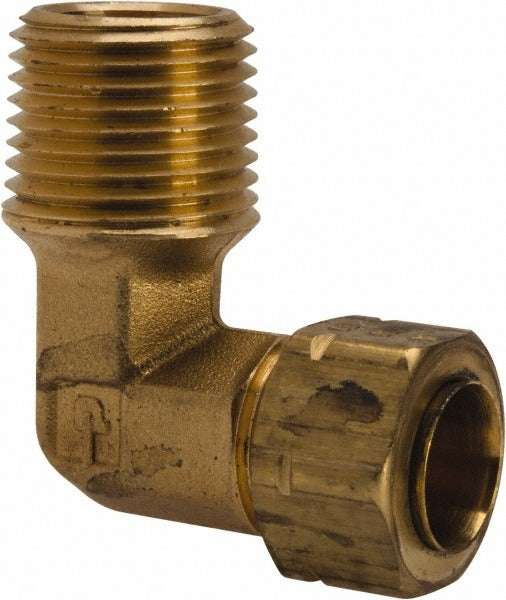 PARKER Parker 169CA-8-8 Brass Compression Male Elbow 1/2-14 Nptf
