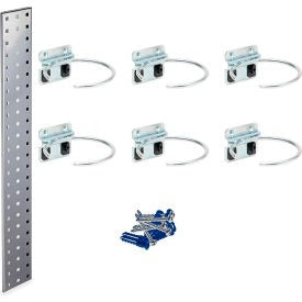 TRITON PRODUCTS Triton Products LBS36P-SLV Pneumatic Tool Pegboard Kit Silver