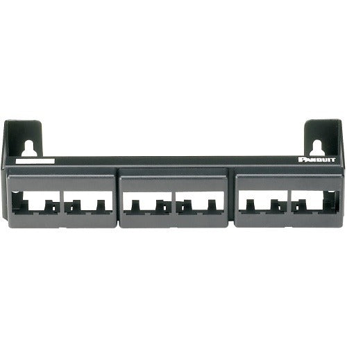 PANDUIT Panduit CWPP12WBL 12 Port Wall Mount Patch Panel