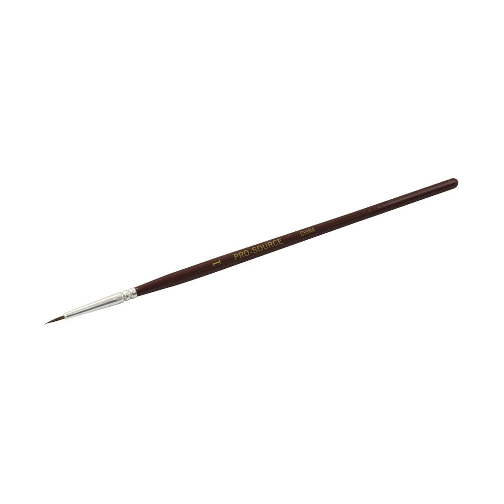 PRO-SOURCE Pro-source AUB02-2 Artist Paint Brush Size 1 Sable