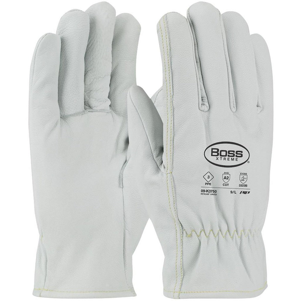 PIP Pip 09-K3750/L Cut-resistant Goatskin Gloves Ansi A2 Size L
