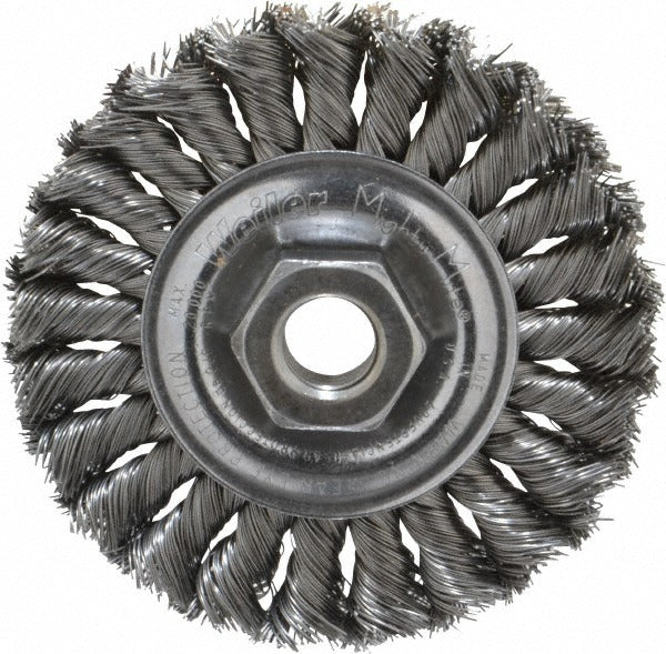 WEILER Weiler 94638 Knotted Wire Wheel Brush 4 Inch