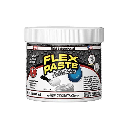 FLEX SEAL FLEX SEAL PFSWHTR16 Flex Paste 1 lb Jar