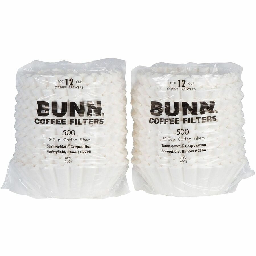 BUNN Bunn BUN201150000 12-Cup Regular Filters (1000/Carton)