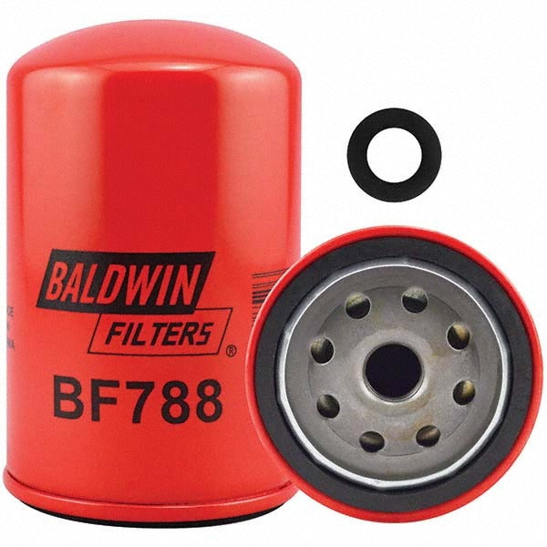 BALDWIN FILTERS Baldwin Filters BF788 Spin-on Fuel Filter 3.031in Od