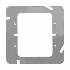 Crouse-Hinds TP590 4-11/16 Square Box Cover 2-Device Flat Steel