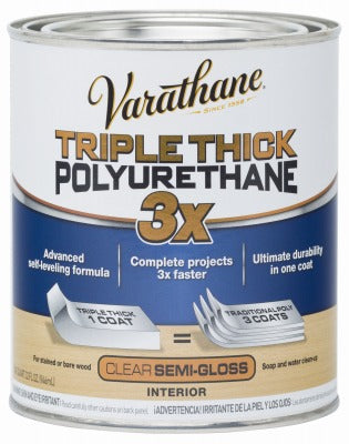 RUST-OLEUM Rust-oleum 284472 Varathane Triple Thick Polyurethane Qt