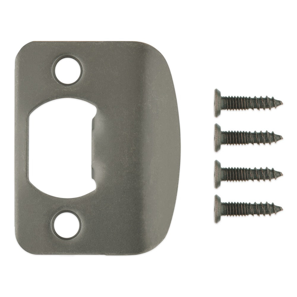 KWIKSET Kwikset 85303-020 Radius Corner Deadbolt Strike Gunmetal
