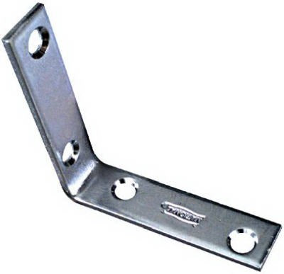 NATIONAL HARDWARE National Mfg N266-338 Corner Iron Zinc 40 Pack