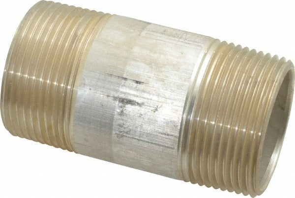MERIT BRASS Merit Brass 8020-300 Aluminum Pipe Nipple 1-1/4x3 in Sch 40